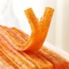 big latiao snack di frumento piccante 106g hot&spicy, caldo e piccante, street food tradizionale cinese bastoncini croccanti al peperoncino